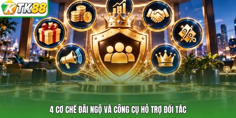 4 cơ chế đãi ngộ và công cụ hỗ trợ đối tác