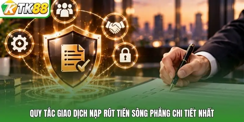 Quy tắc giao dịch nạp rút tiền sòng phẳng chi tiết nhất