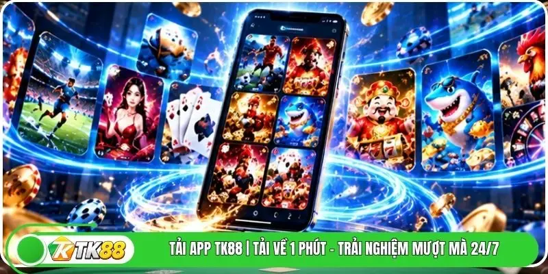 Tải App TK88 | Tải Về 1 Phút - Trải Nghiệm Mượt Mà 24/7